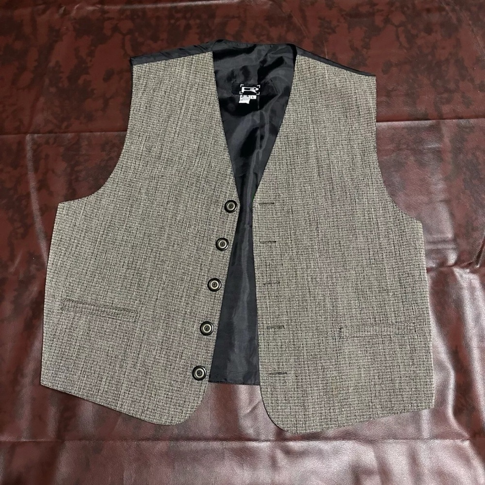 Men's Gray Vest